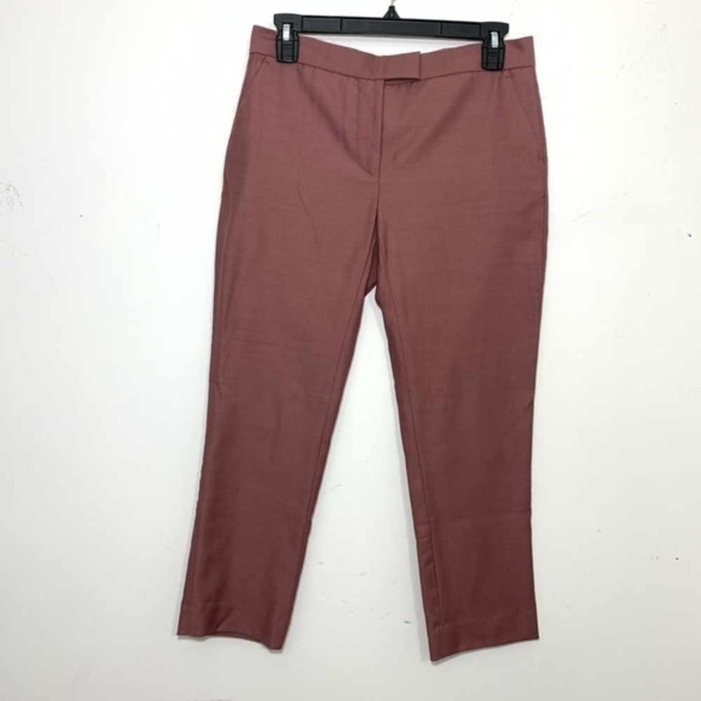 Crippen flat front cropped pants size 0